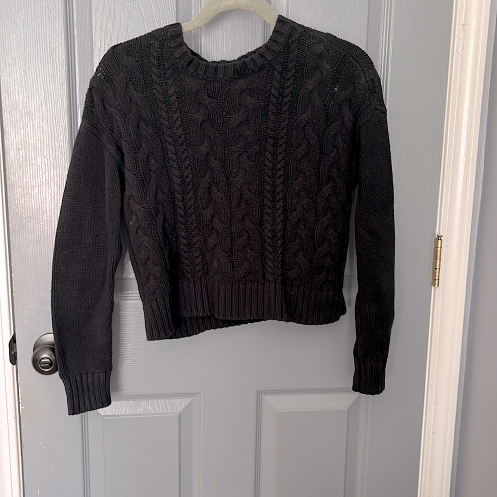 Black sweater